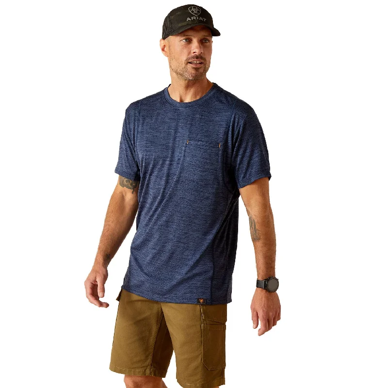 Sustainable Ariat Men's Rebar Evolution Athletic Fit Short Sleeve T-Shirt