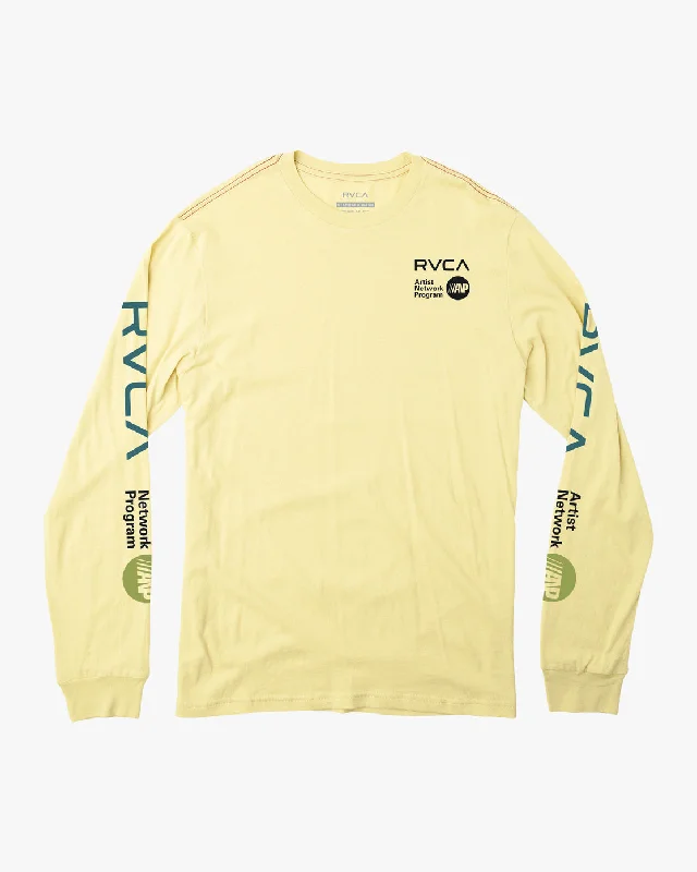 Reversible ANP Long Sleeve Tee - Dusty Yellow