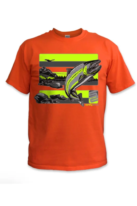 Resort SafetyShirtz Men's Steelhead Hi-Visiblity Safety T-Shirt