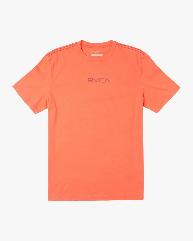 Timeless Small RVCA Tee - Deep Sea Coral