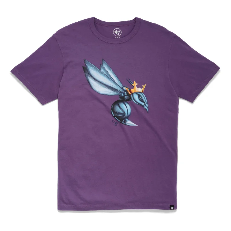 Custom Charlotte Hornets Crown '47 Men's Franklin T-Shirt