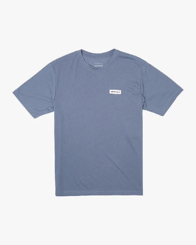 French Icon Workout Shirt - Blue Slate