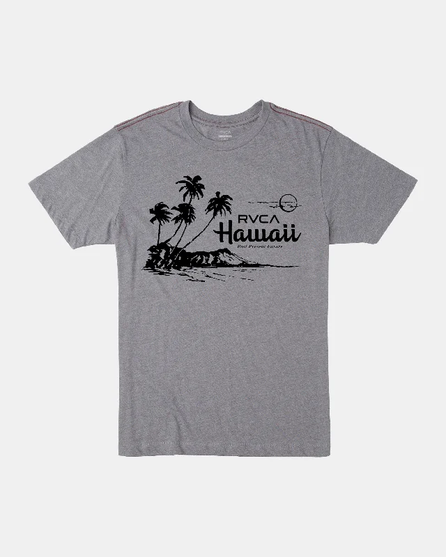 Single-breasted Luau Vista Tee - Smoke