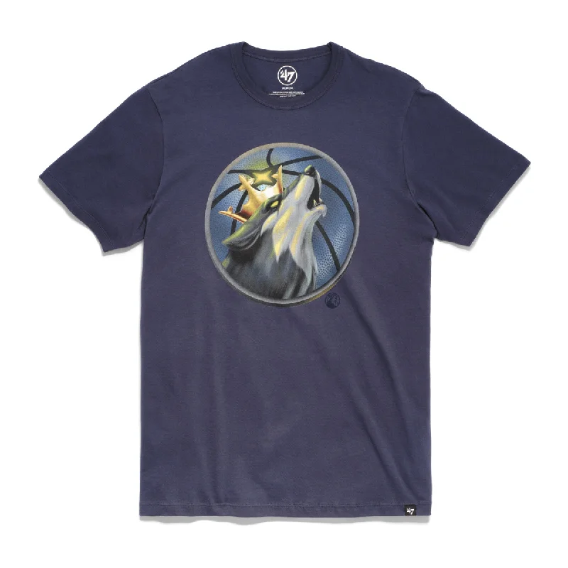 Formal Minnesota Timberwolves Crown '47 Men's Franklin T-Shirt