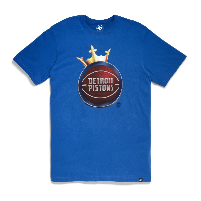 Street Detroit Pistons Crown '47 Men's Franklin T-Shirt