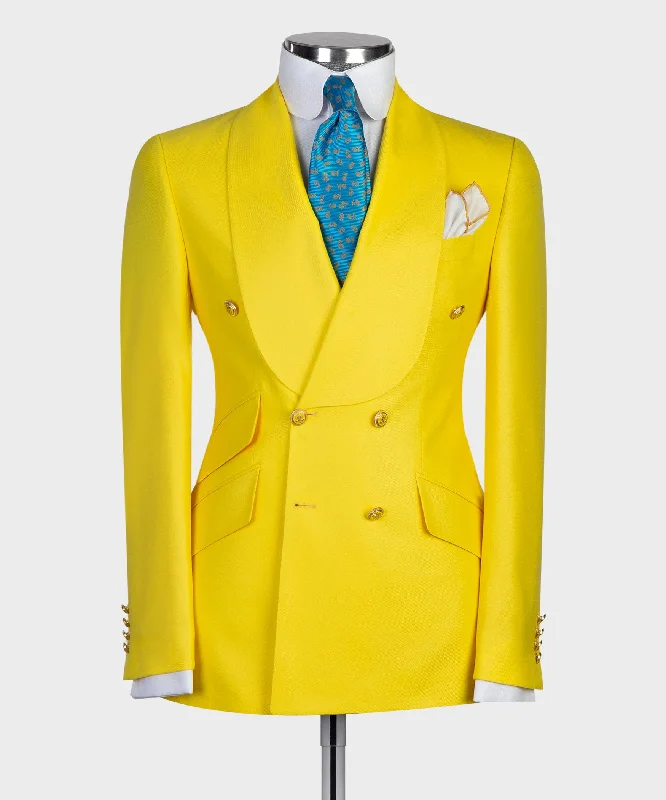 Wide-lapel Three Pieces Suit