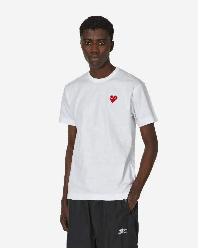 High-waisted Heart T-Shirt White