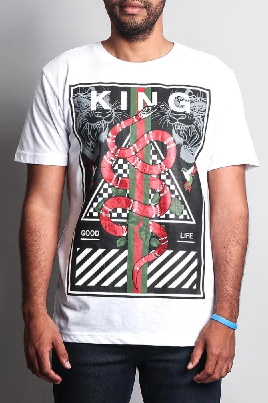 Structured King Snake T-Shirt