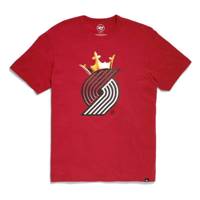 Sustainable Portland Trail Blazers Crown '47 Men's Franklin T-Shirt