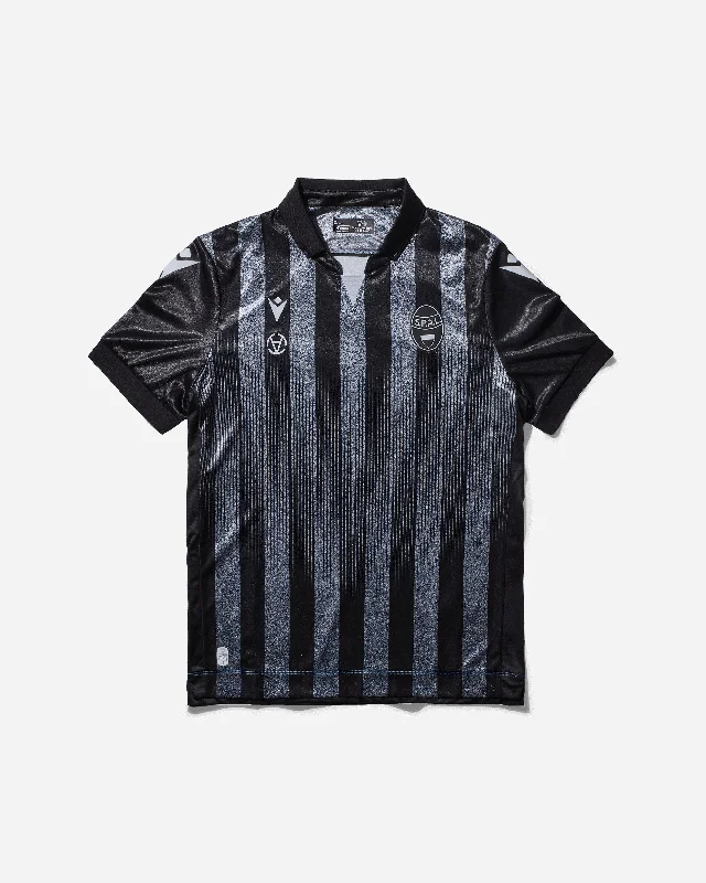 Tailored-fit S.P.A.L. Away Jersey 2024/25 Black / Silver