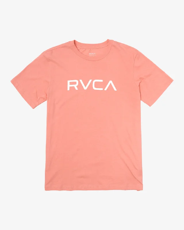 Statement Big RVCA Tee - Vintage Salmon