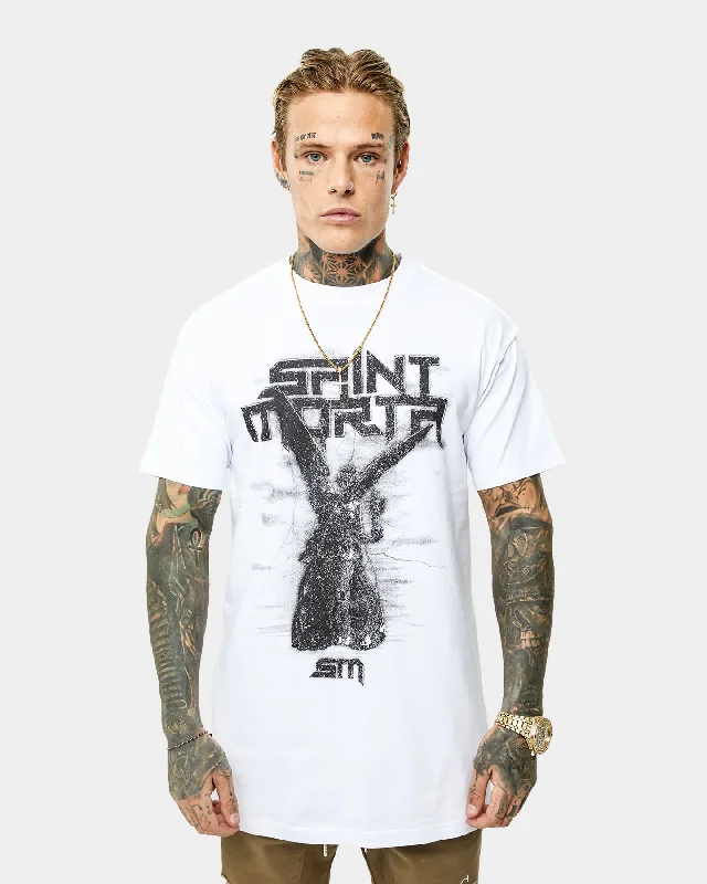 Smart Saint Morta Angel Of Death Vintage T-Shirt White