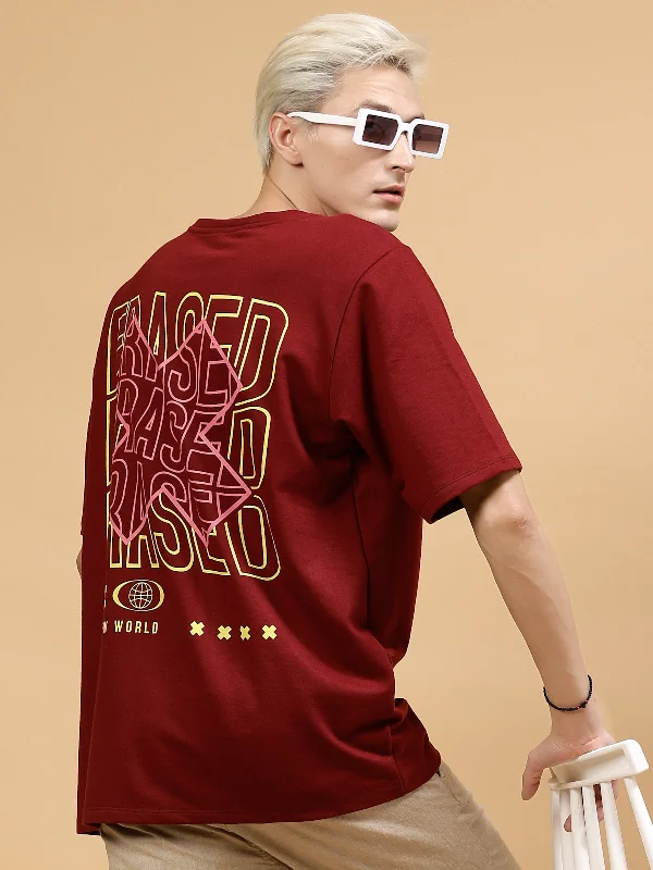 Timeless Men's Streetwear Typography Oversized Tee