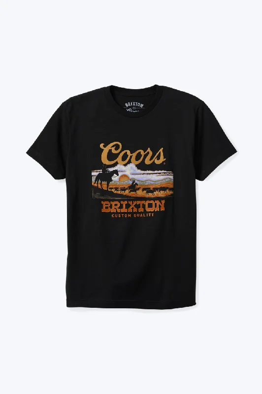 Eco Coors Sunset S/S Standard Tee - Black