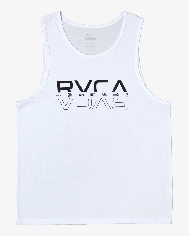 Street Double RVCA Split Tank - White