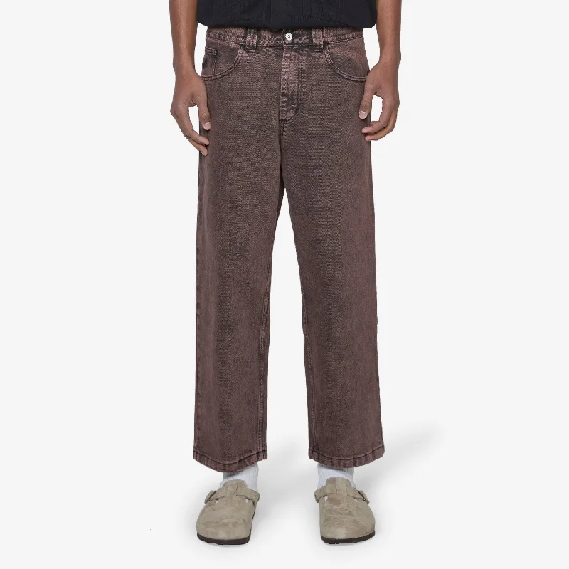 Cuffed pants 93! Pant Mud Brown