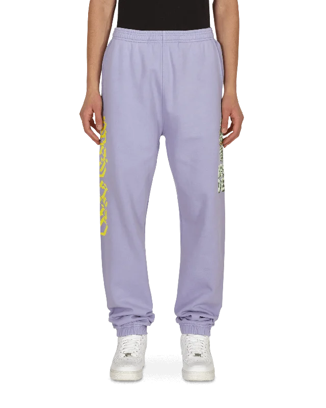 Wool-blend pants Stone Age Sweatpants Purple