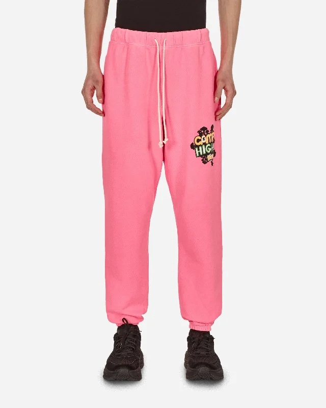 Straight-fit pants Camp High Kids Sweatpants Pink