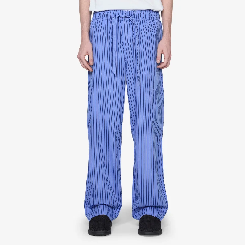 High-rise trousers Cotton Poplin Pyjama Pant Boro Stripes