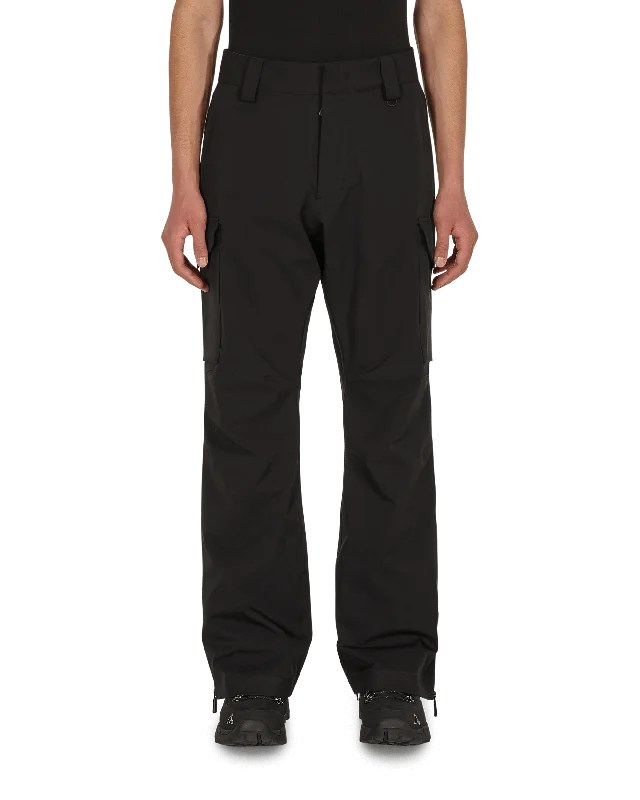 Formal pants Stretch Nylon Trousers Black