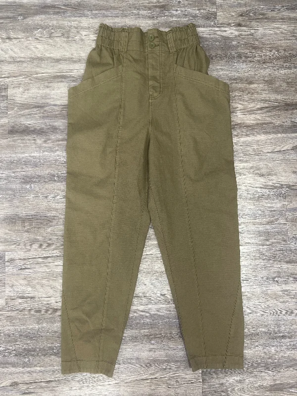 Button-down pants Pants Cargo & Utility By Free People In Green, Size: S