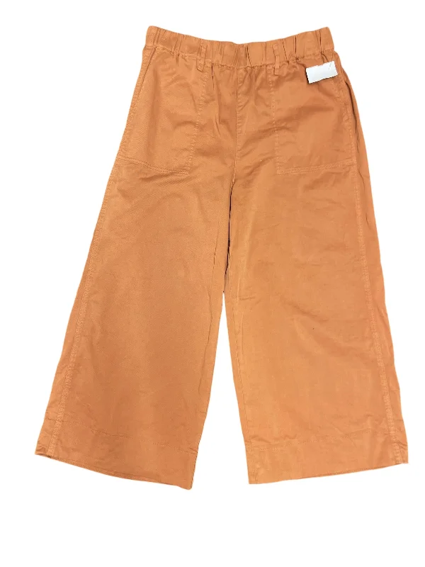 Wide-leg trousers Pants Chinos & Khakis By J. Crew In Orange, Size: L