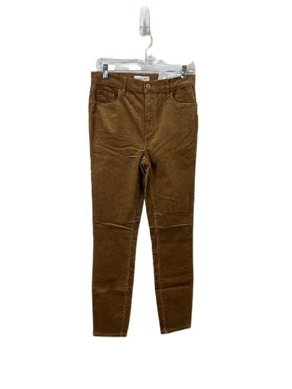 Soft pants Pants Corduroy By Loft In Tan, Size: 4