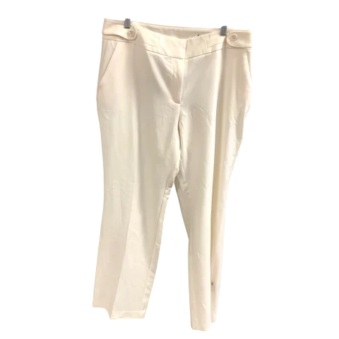 Eco-friendly pants Pants Dress By Nine West In Cream, Size: 14