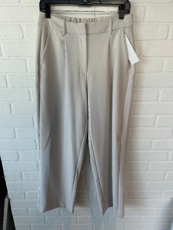 Straight leg Pants Dress By Old Navy In Cream, Size: 8