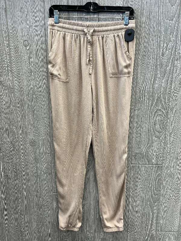 Graphic pants Pants Lounge By Revamped In Brown, Size: M