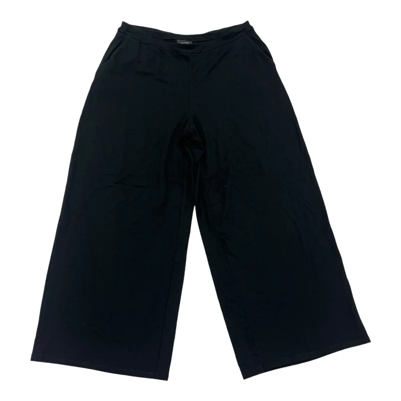 Straight-fit pants Pants Other By J. Jill In Black, Size:M