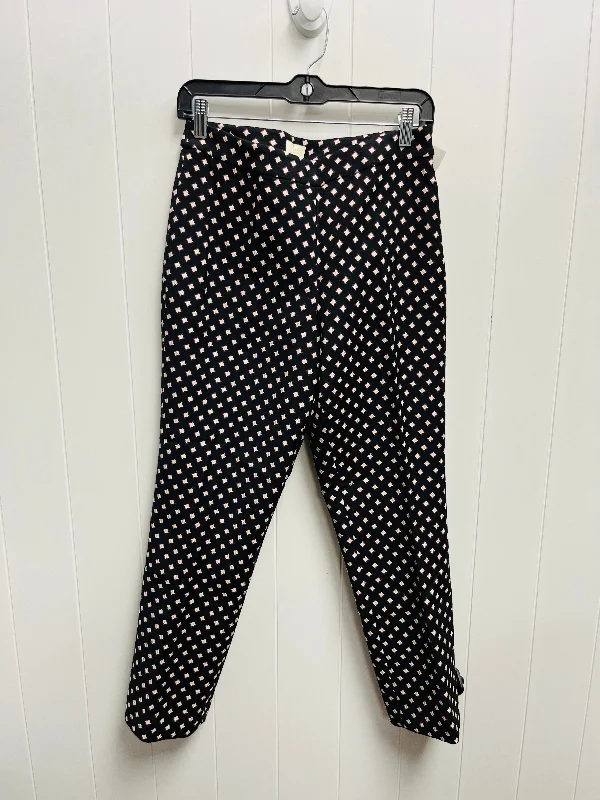 Vintage-inspired Pants Other By Kate Spade In Black & Red, Size: 6