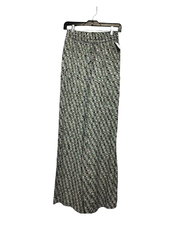 Eco-friendly pants Pants Palazzo By Zara In Green, Size: Xs