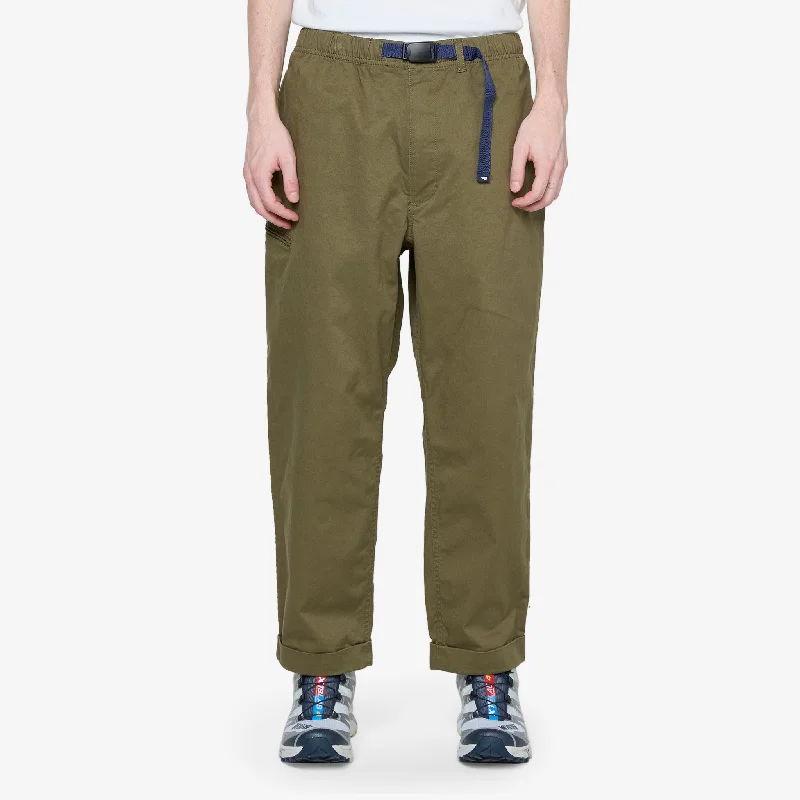 Wide-leg trousers Salathe Twill Climbing Pant Olive