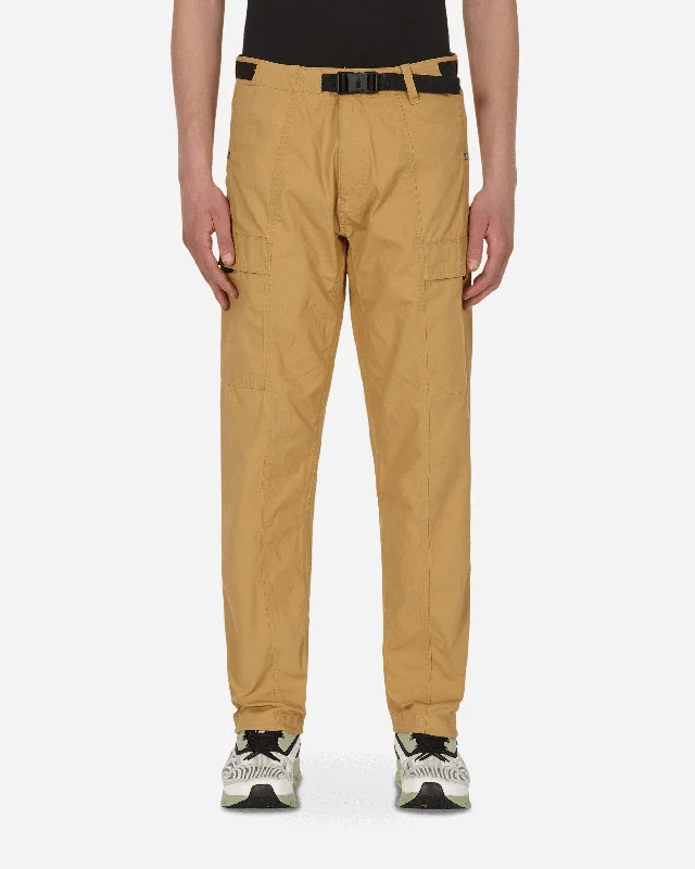 Low-rise Ripstop Cargo Easy Pants Brown