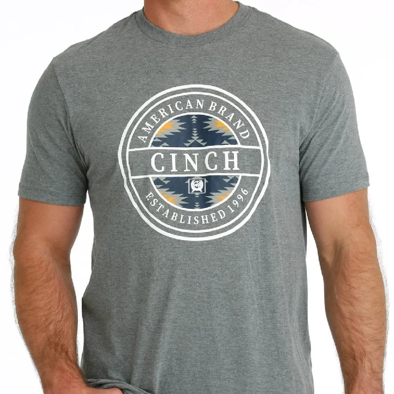 Tailored shirt Cinch Men's American Brand Cinch T-Shirt in Gray