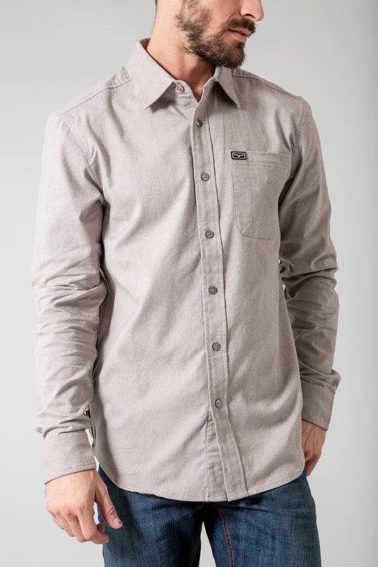 Military shirt Kimes Ranch Men's Grey Heather Cochise Top