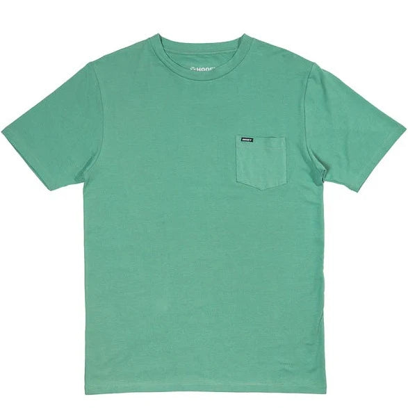 Graphic tee Hooey Men's San Jose Bamboo Pocket Tee in Teal