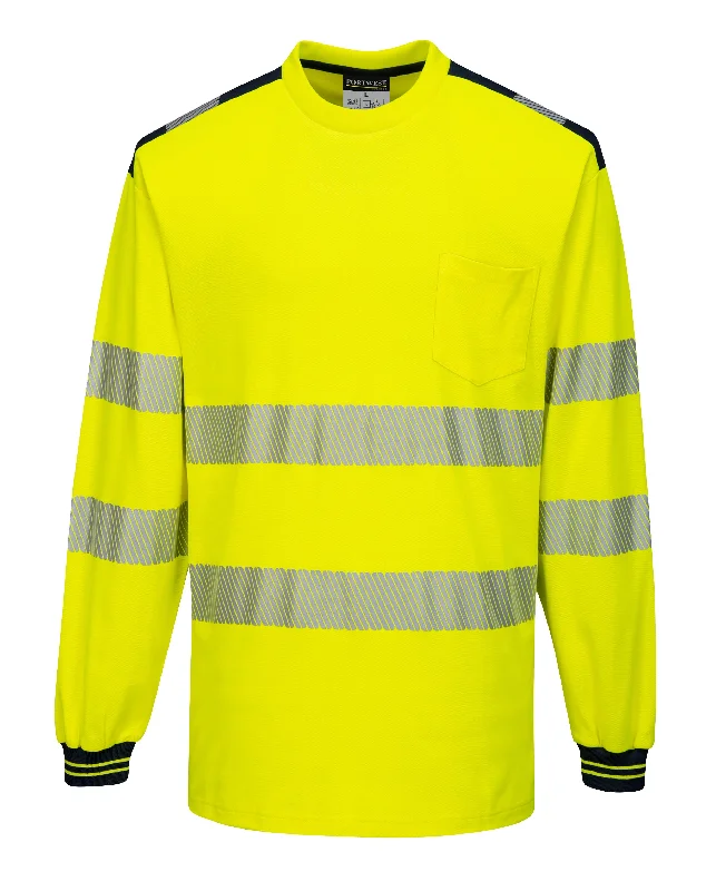 Casual shirt PW3 Hi-Vis Long Sleeve T-Shirt T185YB