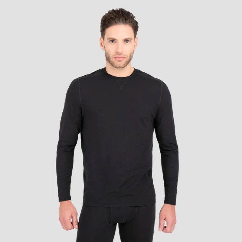 Designer shirt Terramar Men's Transport® Lightweight Performance Long Sleeve Crew Top