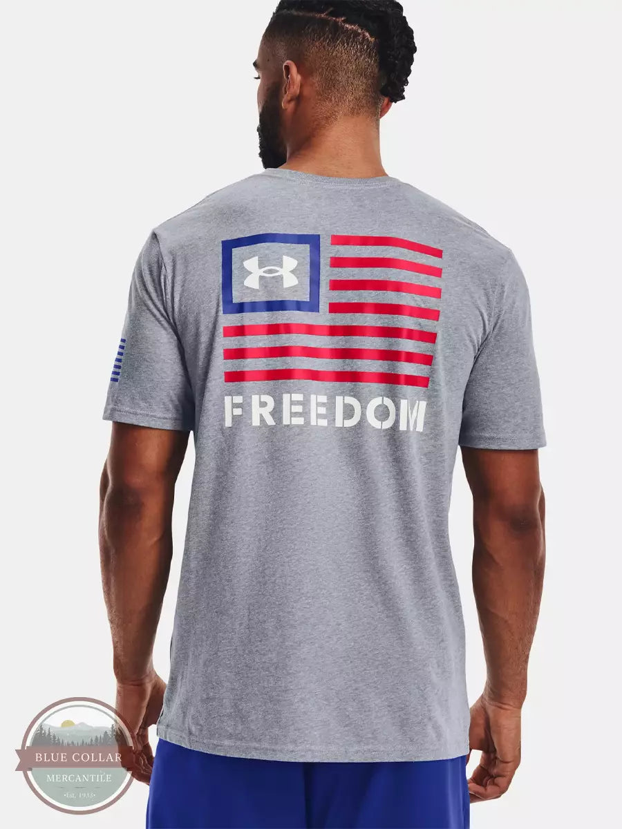 Designer shirt Freedom Banner Short Sleeve T-Shirt 1370818-036