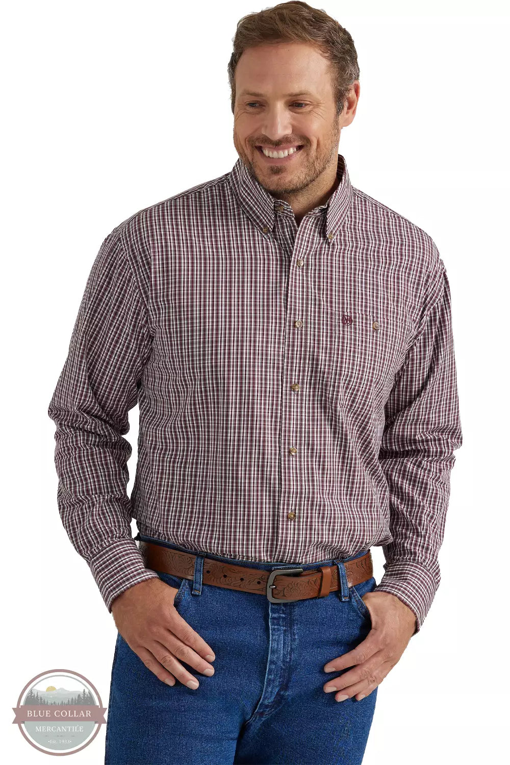 Short sleeve 112337436 Classic Relaxed Long Sleeve Button Down Shirt